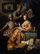 Rembrandt Peale The Music Party Spain oil painting artist